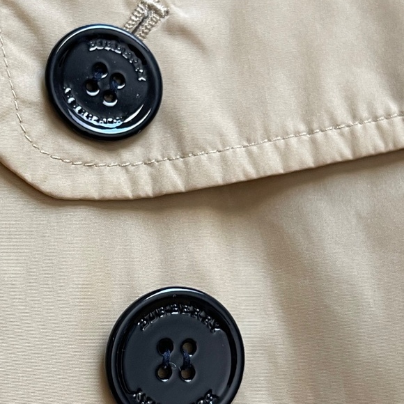 NWOT Burberry Nylon 2in1 Trench Coat and Quilt Jacket 4 XS - Picture 4 of 15